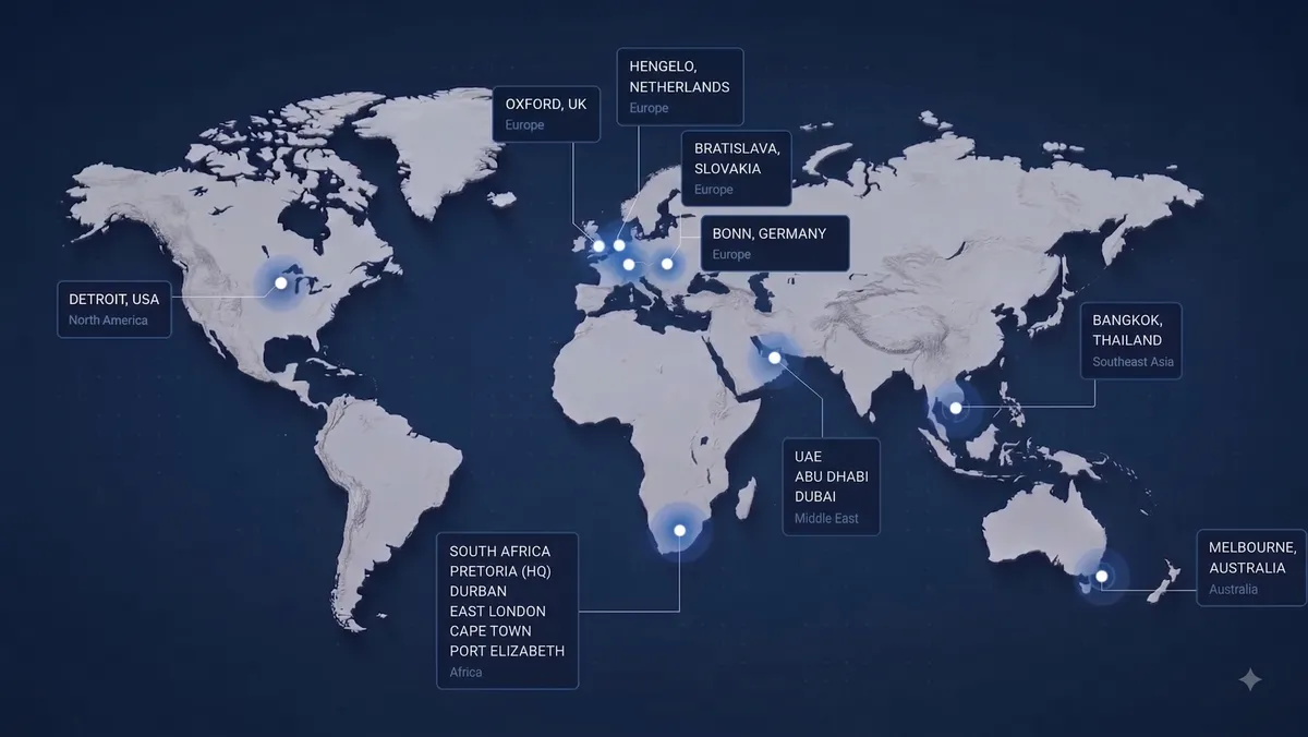 AIH Group global footprint
